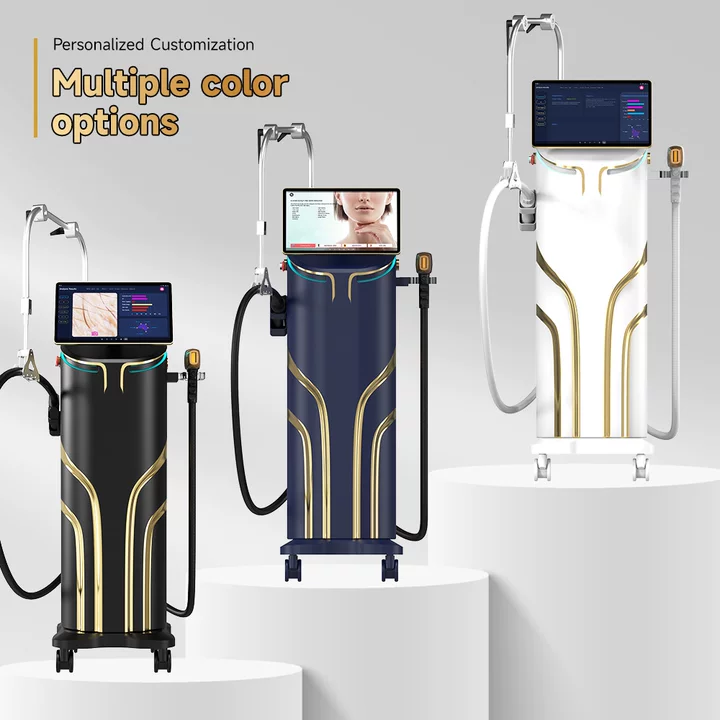 2025 New AI Skin Analysis Diode Laser Water Filter Hair Removal 755 808 1064nm EU